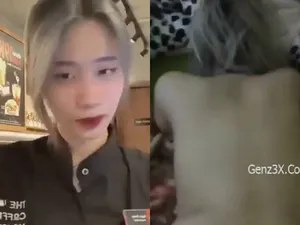 Lộ clip em nv coffee house bị gấu địt tả tơi p2