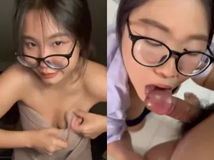 Học sinh nữ mút thằng nhỏ đá trứng cút điêu luyện